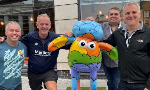 Fatboy Slim visting Shaun in the Clouds